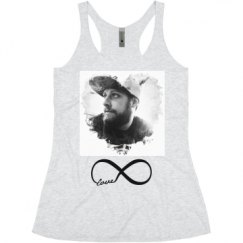 Ladies Slim Fit Super Soft Racerback Triblend Tank
