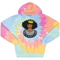 Unisex Tie-Dye Fleece Hoodie