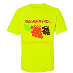 Unisex Ultra Cotton Safety Neon Crewneck Tee