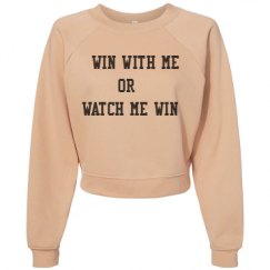 Women's Raglan Pullover Fleece