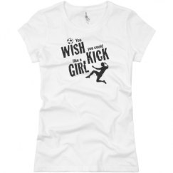 Ladies Slim Fit Basic Promo Jersey Tee