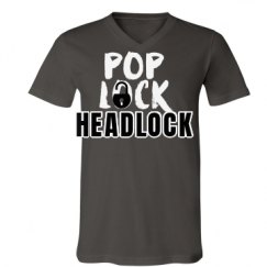 Unisex V-Neck Jersey Tee