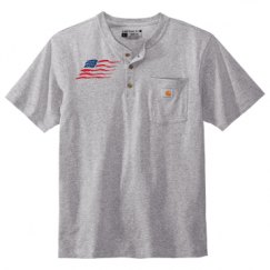 Unisex Carhartt Henley Tee 