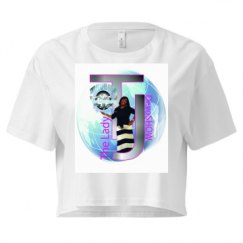 Ladies Festival Cali Crop Top Tee