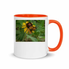 11oz Ceramic Mug with Color Inside