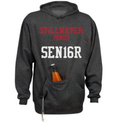 Unisex Beer Holder Tailgate Hoodie