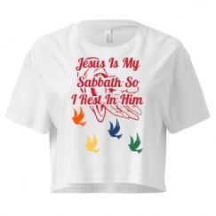 Ladies Festival Cali Crop Top Tee