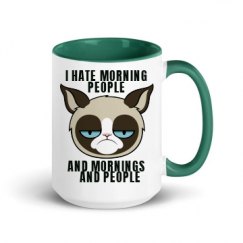 15oz Ceramic Mug with Color Inside