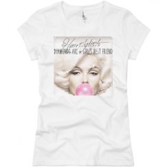 Ladies Slim Fit Basic Promo Jersey Tee