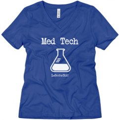 Ladies Relaxed Fit V-Neck Tee