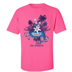 Unisex Ultra Cotton Safety Neon Crewneck Tee