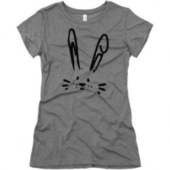 Ladies Slim Fit Super Soft Triblend Tee