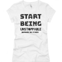 Ladies Slim Fit Basic Promo Jersey Tee