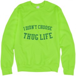 Unisex Neon Crewneck Sweatshirt
