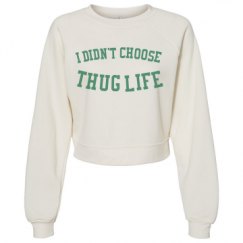 Women's Raglan Pullover Fleece