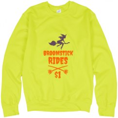 Unisex Neon Crewneck Sweatshirt