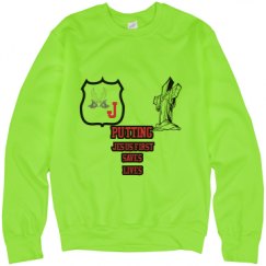 Unisex Neon Crewneck Sweatshirt