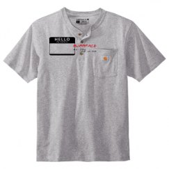 Unisex Carhartt Henley Tee 