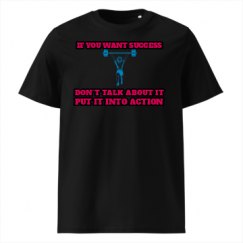 Unisex Organic Ribbed Neck T-Shirt