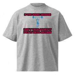 Unisex Organic Oversized High Neck T-Shirt