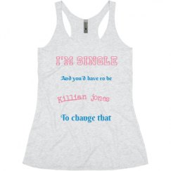 Ladies Slim Fit Super Soft Racerback Triblend Tank