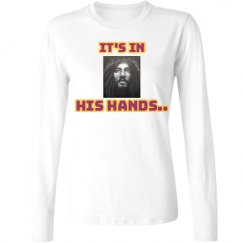 Ladies Relaxed Fit Basic Long Sleeve Tee