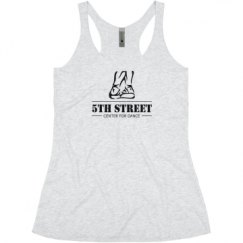 Ladies Slim Fit Super Soft Racerback Triblend Tank