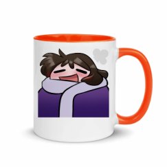 11oz Ceramic Mug with Color Inside