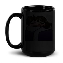 15oz Black Glossy Mug