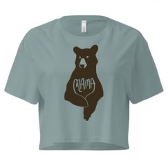 Ladies Festival Cali Crop Top Tee