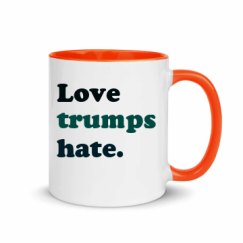 11oz Ceramic Mug with Color Inside