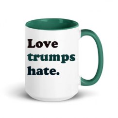 15oz Ceramic Mug with Color Inside