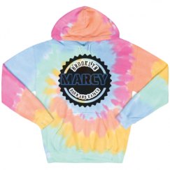 Unisex Tie-Dye Fleece Hoodie