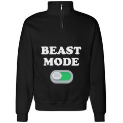 Unisex Cadet Collar Sweatshirt