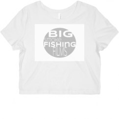 Ladies Slim Fit Crop Top Tee