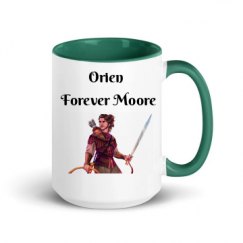 15oz Ceramic Mug with Color Inside