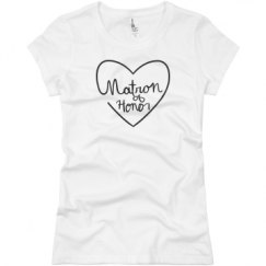 Ladies Slim Fit Basic Promo Jersey Tee