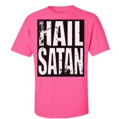 Unisex Ultra Cotton Safety Neon Crewneck Tee