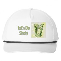 Snapback Five-Panel Rope Hat