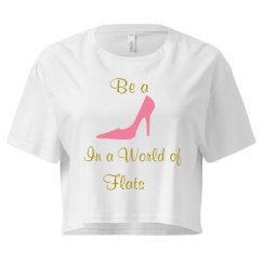 Ladies Festival Cali Crop Top Tee