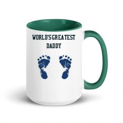 15oz Ceramic Mug with Color Inside