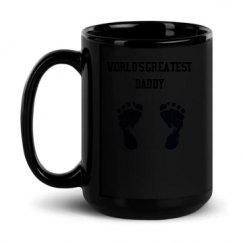 15oz Black Glossy Mug