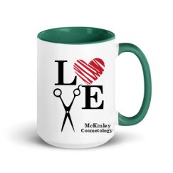 15oz Ceramic Mug with Color Inside