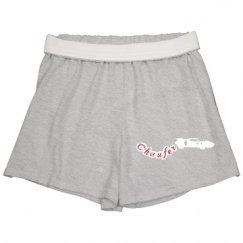 Slim Fit Cheer Shorts