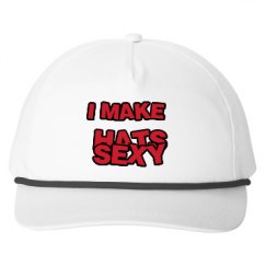 Snapback Five-Panel Rope Hat