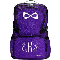 Custom Monogram Sparkle NFinity Backpack
