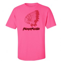 Unisex Ultra Cotton Safety Neon Crewneck Tee