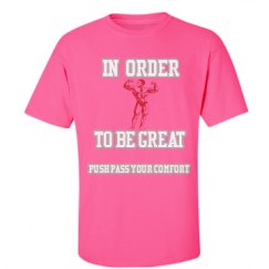 Unisex Ultra Cotton Safety Neon Crewneck Tee