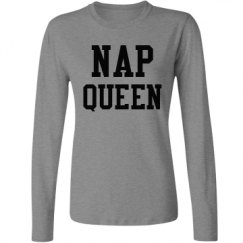 Ladies Relaxed Fit Basic Long Sleeve Tee