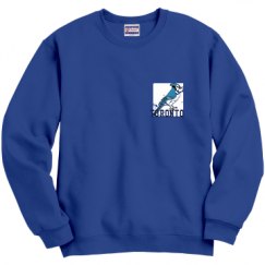 Unisex Film and Foil Crewneck Sweatshirt